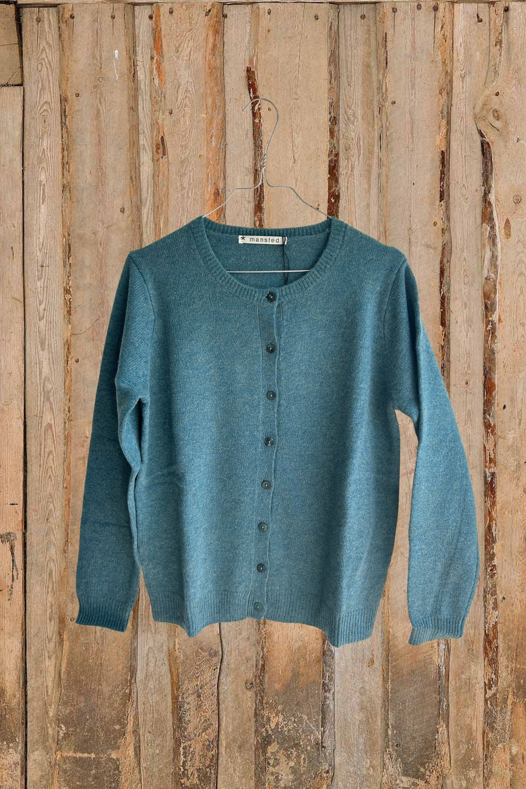 emerald farvet cardigan från Mansted