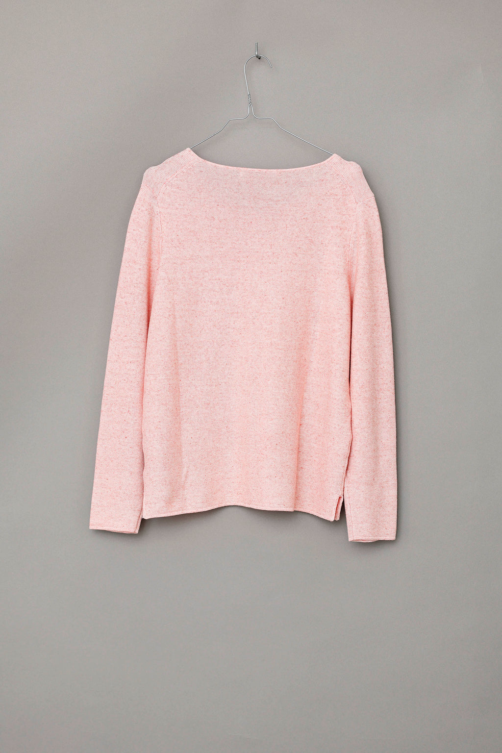 Melerad rosa cardigan från Mansted