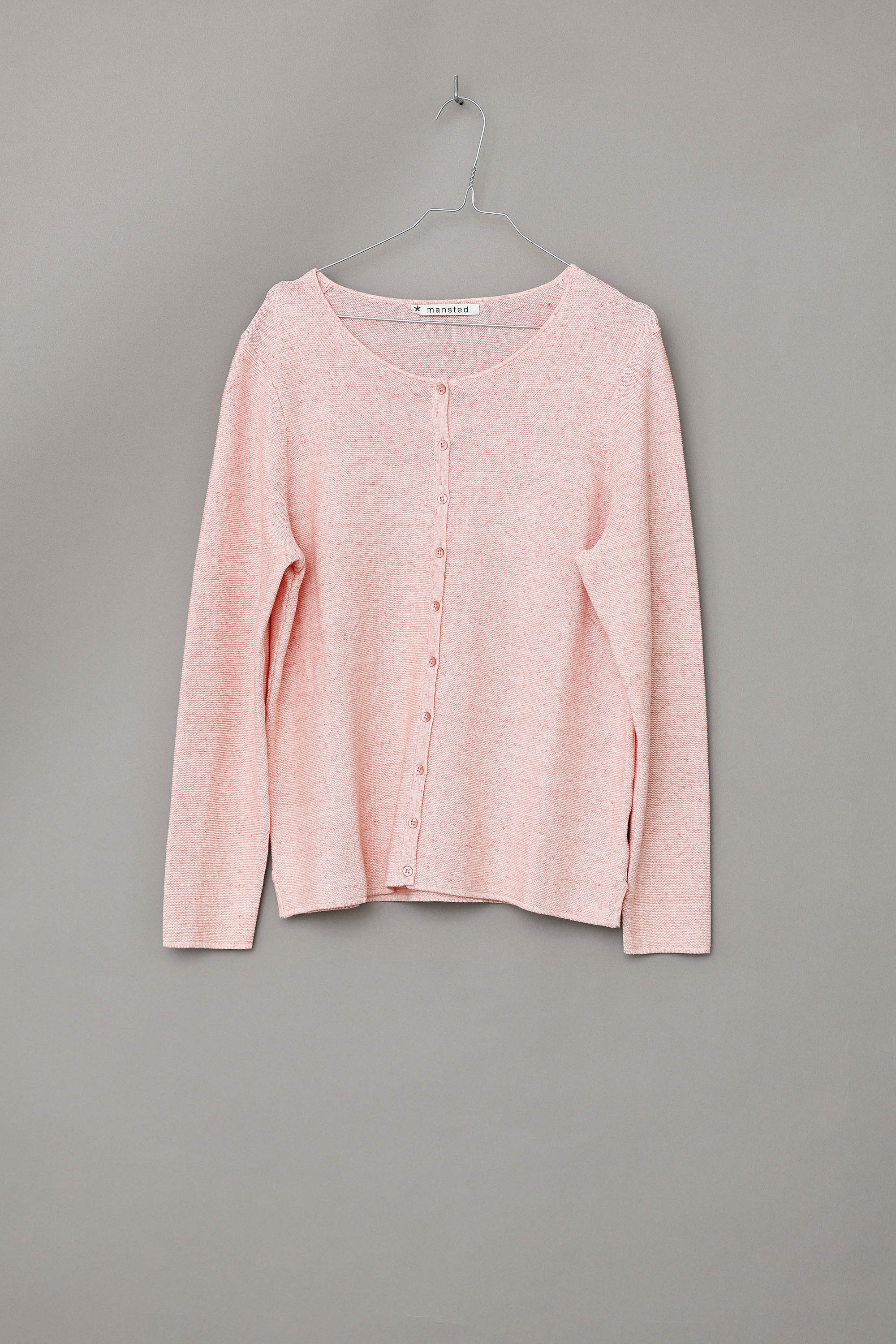 Rosa cardigan fra Mansted