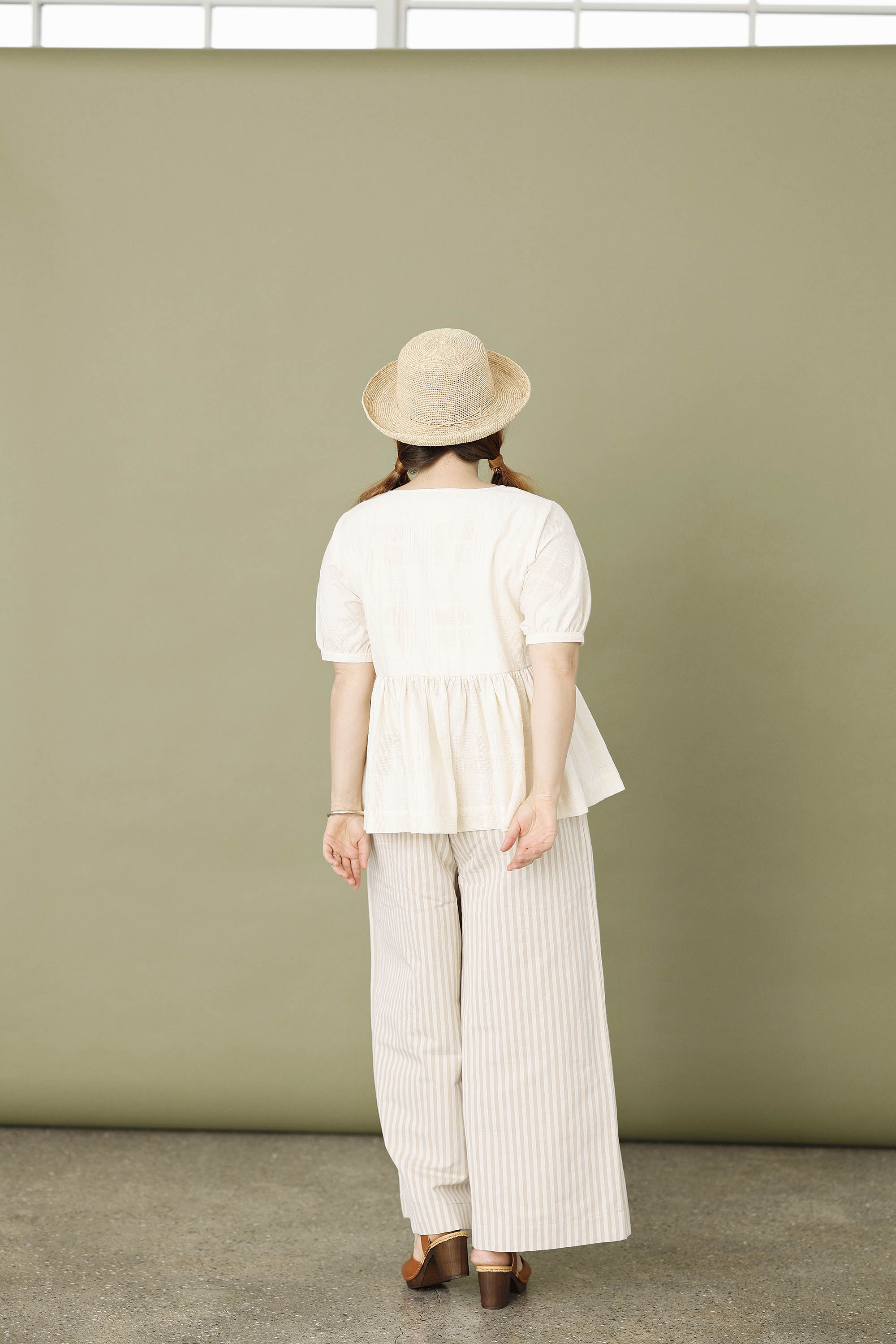 Cute little white cotton blouse