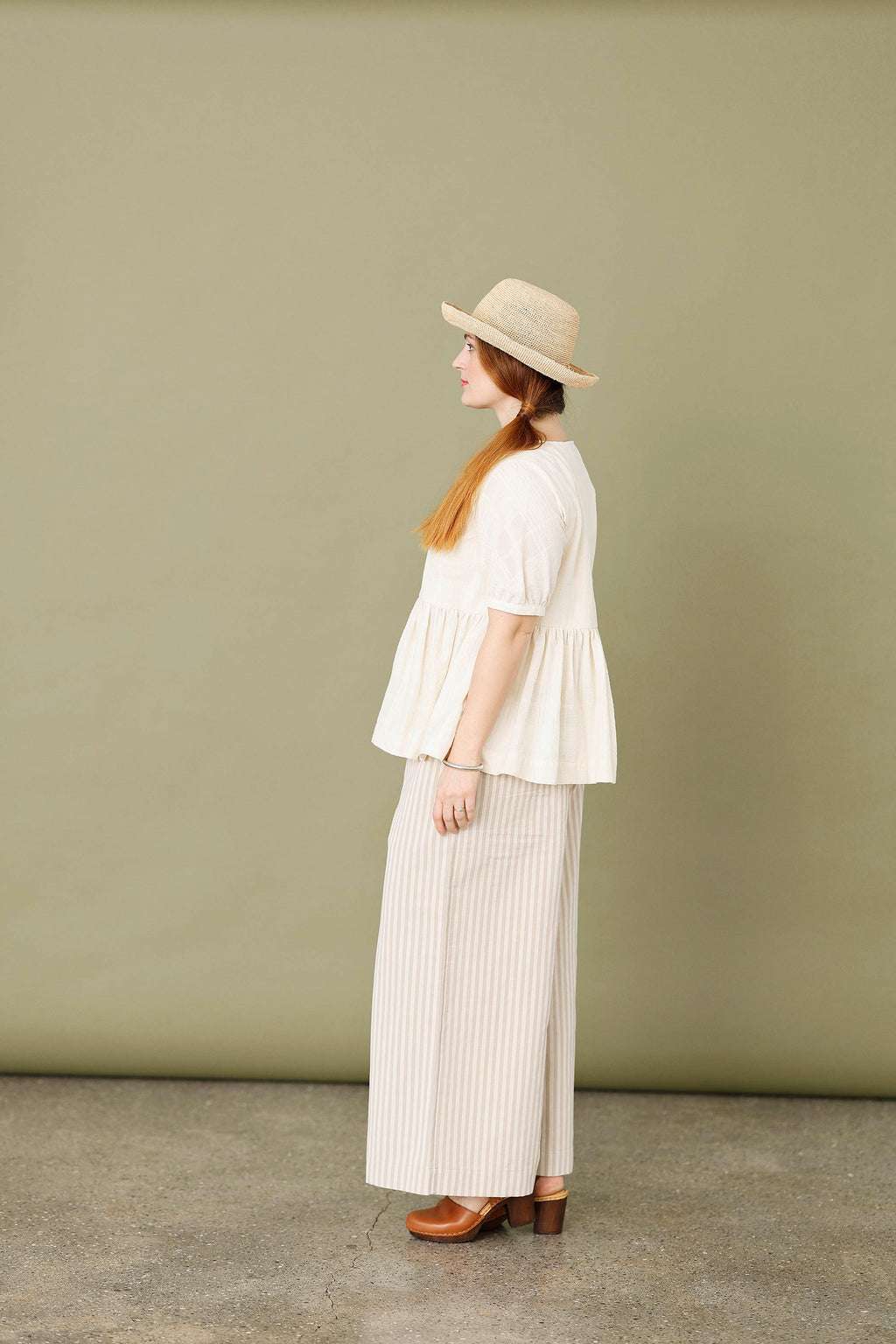 Cute little white cotton blouse