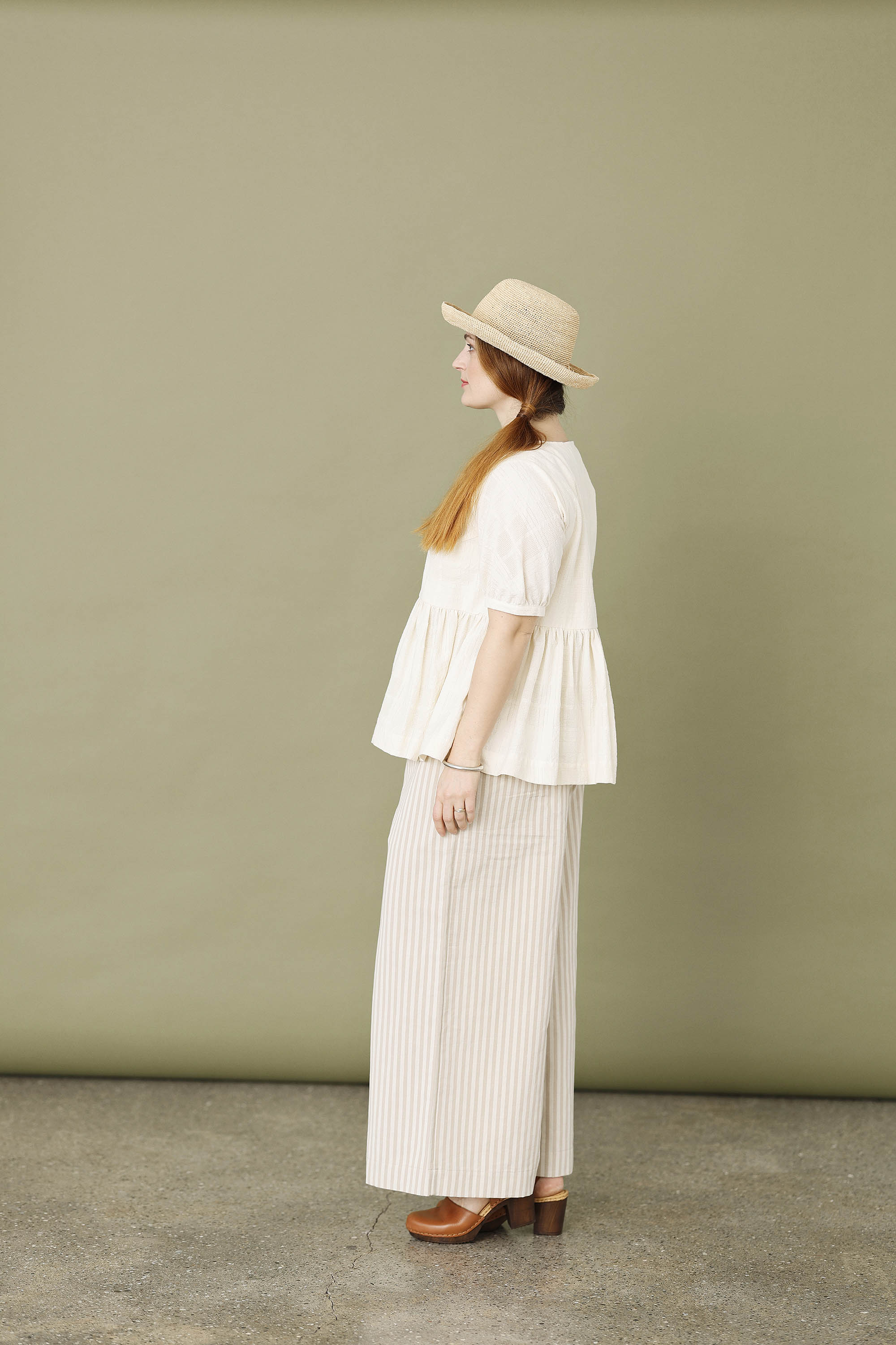 Cute little white cotton blouse