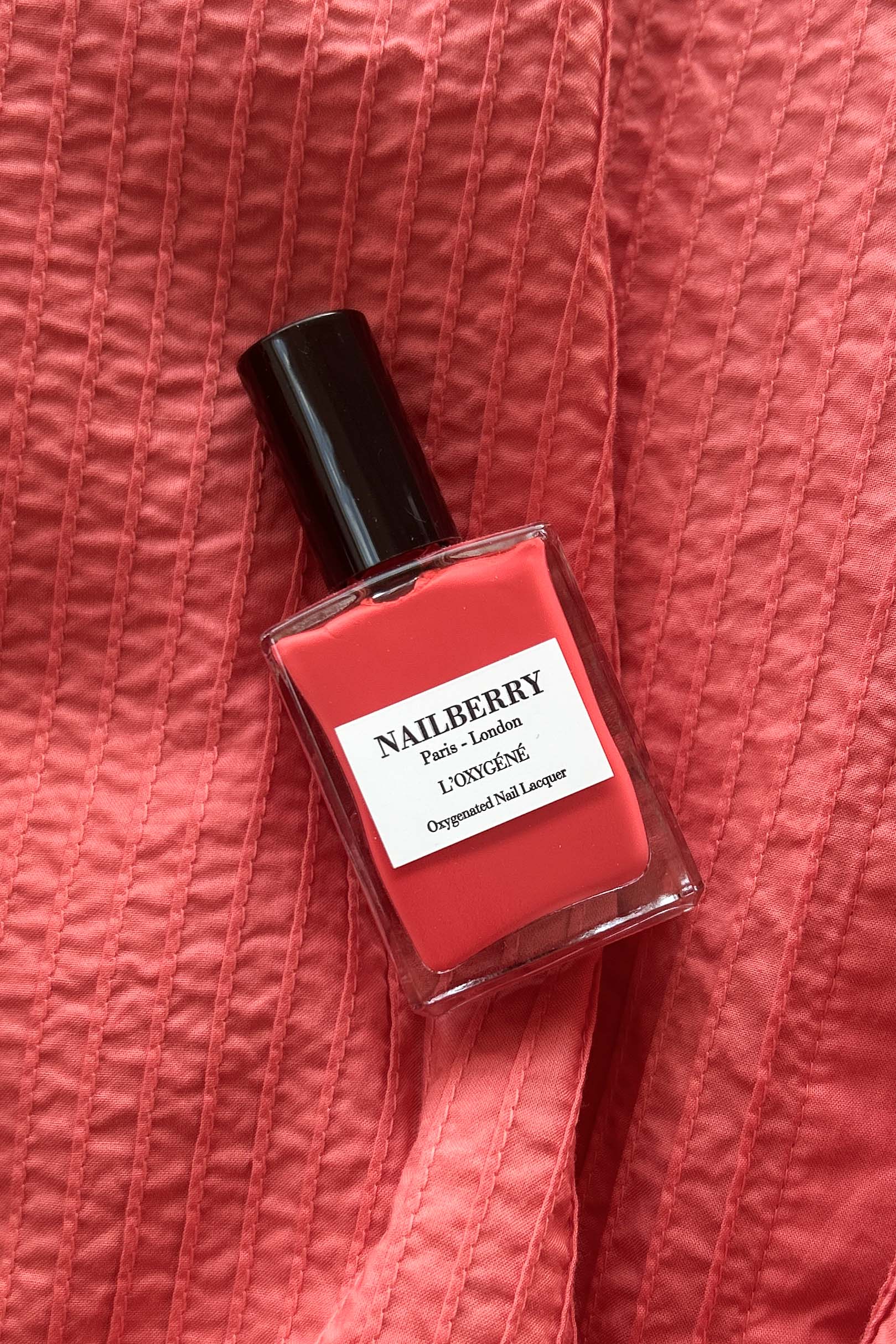 Frisk orangerød neglelak fra Nailberry