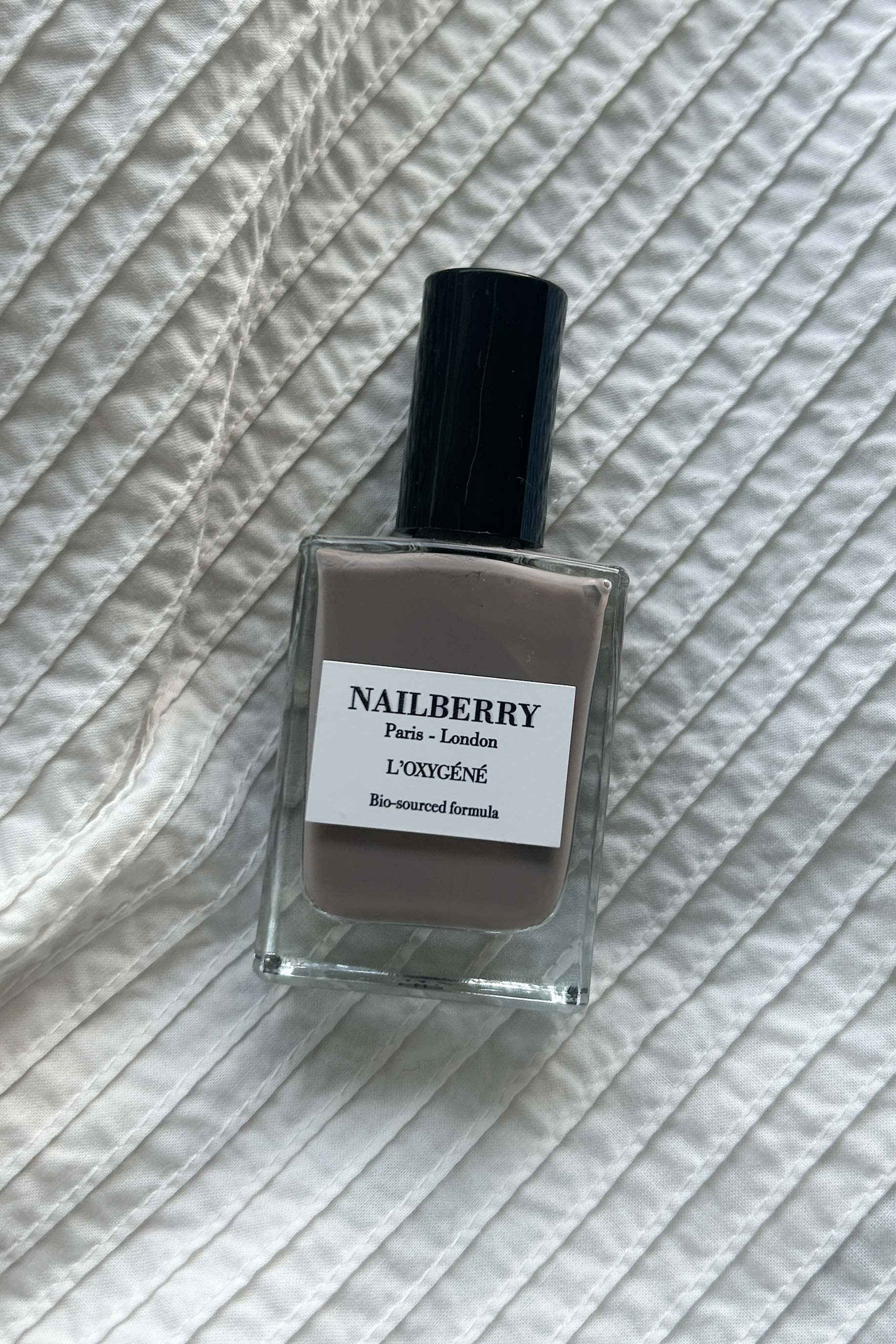 Greige nail polish from Nailberry