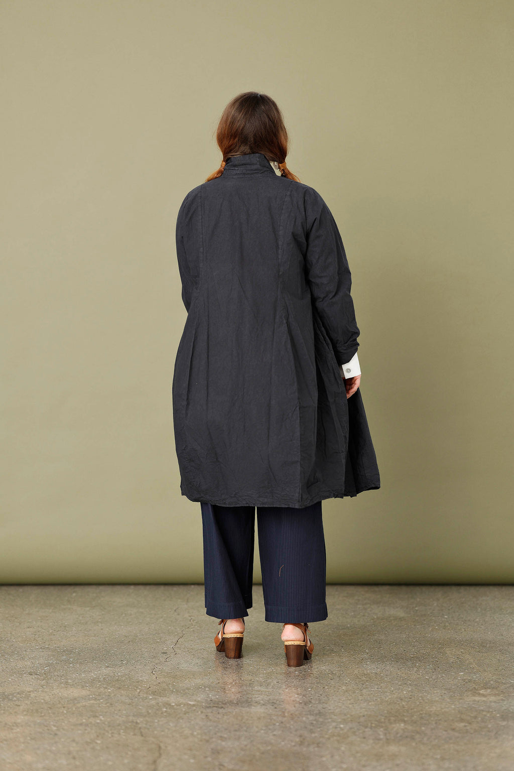 Cool antracitgrå skjortekjole fra Privatsachen