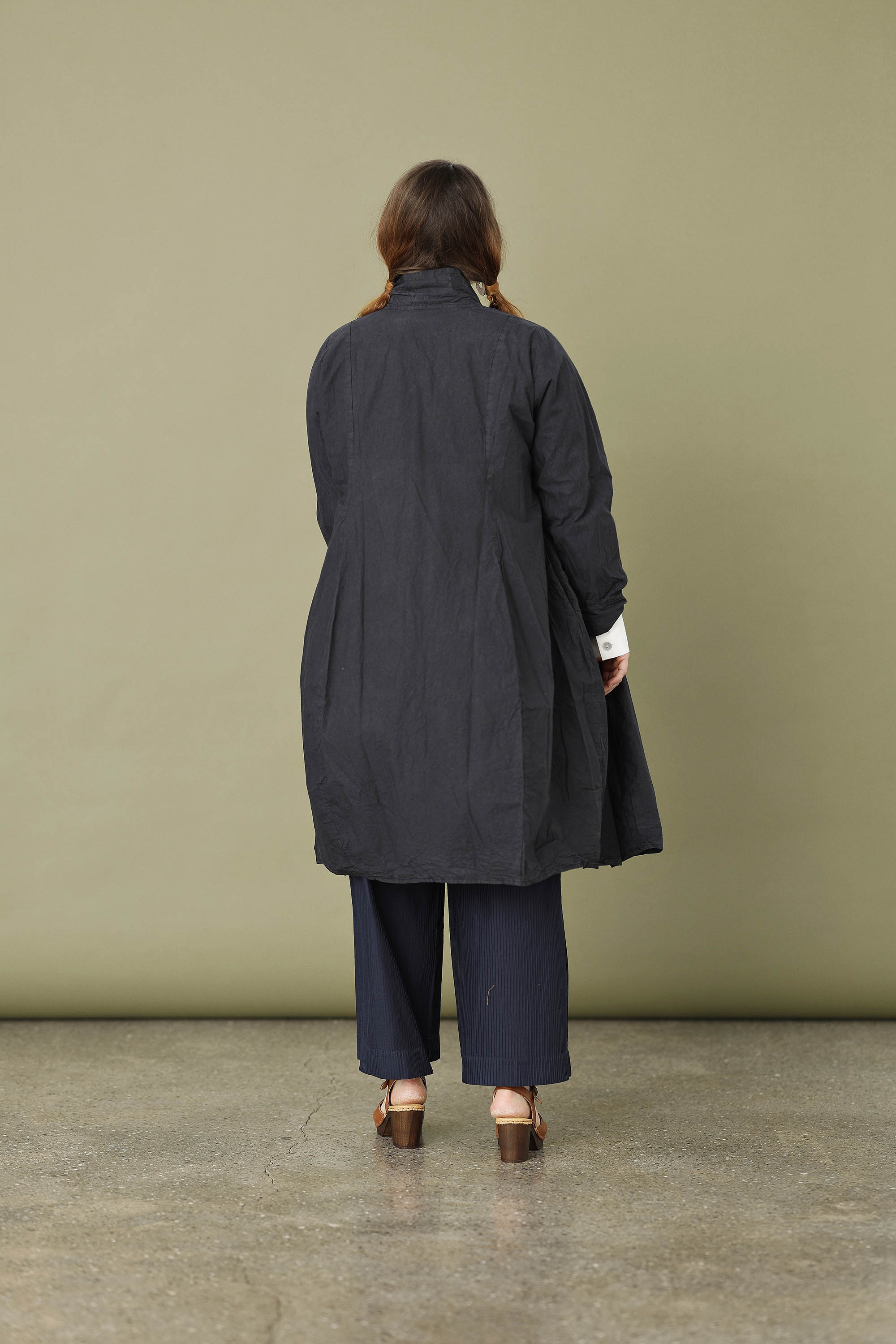 Cool antracitgrå skjortekjole fra Privatsachen