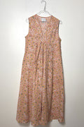 Peach floral dress from Zen Ethic